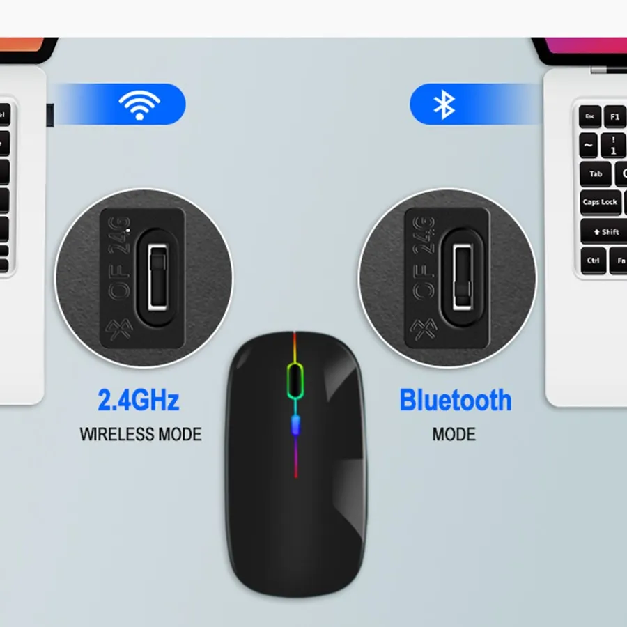 Oem logo Backlit Wireless Mouse